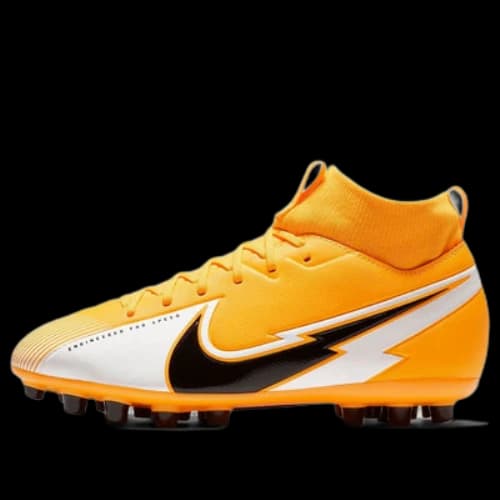 (GS) Nike Jr Mercurial Superfly 7 Academy AG Artificial Grass 'Black Yellow'