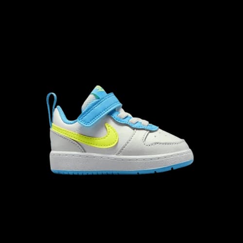 Nike Court Borough Low 2 TD 'White Baltic Blue Volt'