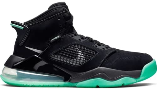Jordan Mars 270 Black Green Glow (GS)