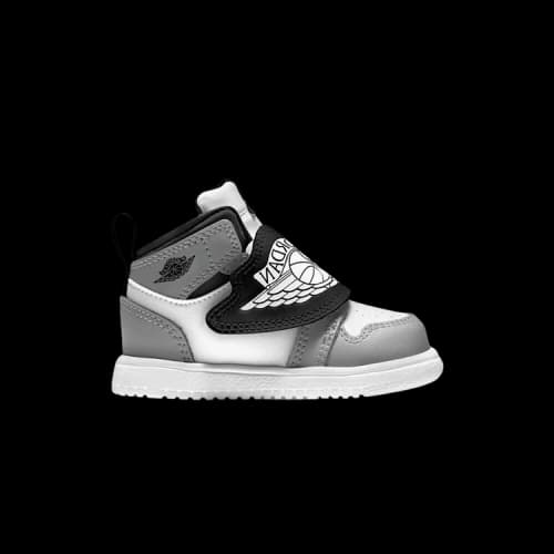(TD) Air Jordan 1 Sky logo 'White Black Grey'