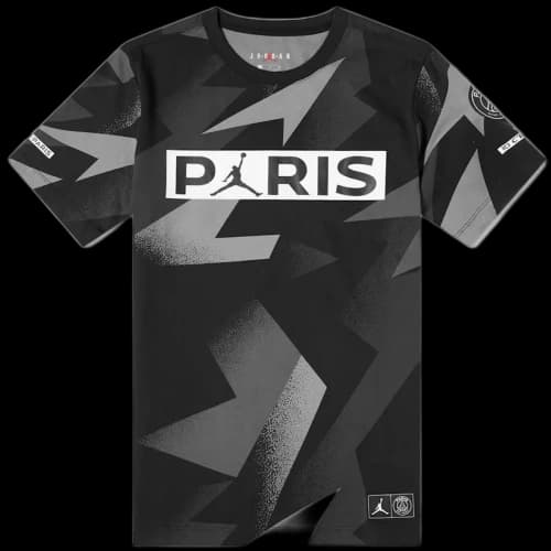 Jordan PSG Jock Tag T-shirt Black