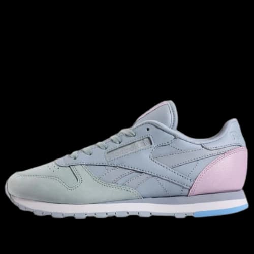 Reebok Classic Leather Sports Casual Shoes 'Blue Green' (Women's)