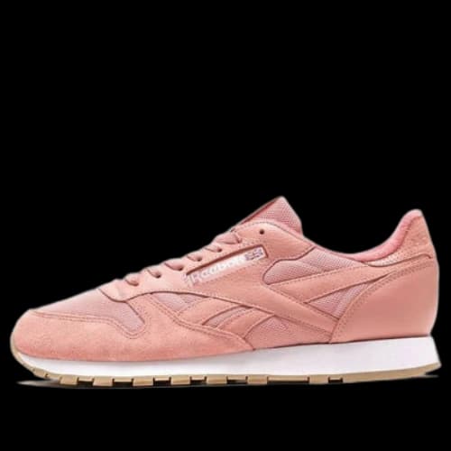 Reebok Classic Leather Low Top Wear-Resistant Pink