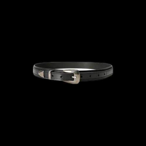 Lemaire Minimal Western Belt 'Black'