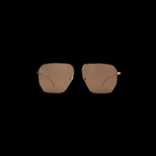 Bottega Veneta Sunglasses 'Gold/Brown'