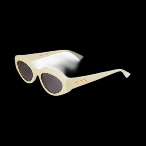 Bottega Veneta Facet Sunglasses 'Beige'