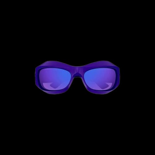 Bottega Veneta Wrap Around Sunglasses 'Violet'