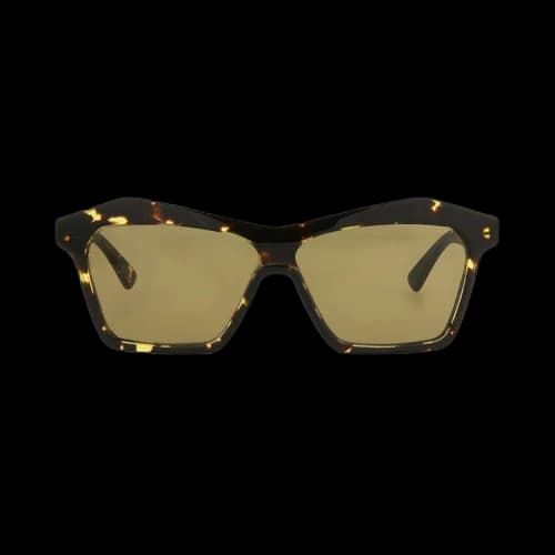 Bottega Veneta Geometric Sunglasses 'Havana/Brown'