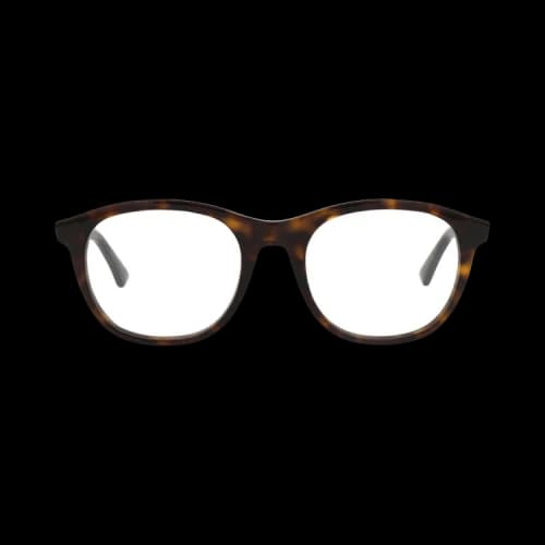 Bottega Veneta Round-Frame Acetate Optical Frames 'Havana Transparent'