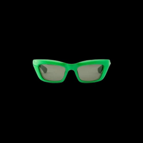 Bottega Veneta Square Sunglasses 'Green'