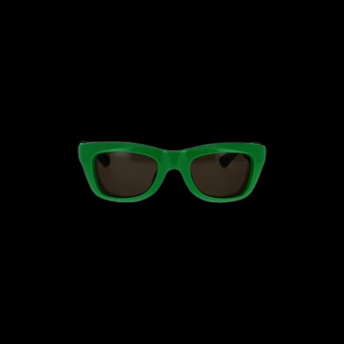 Bottega Veneta Square Sunglasses 'Green'