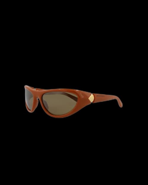 Bottega Veneta Shield Wrap Sunglasses Brown/Brown/Bronze (BV1247S-30014486-006)