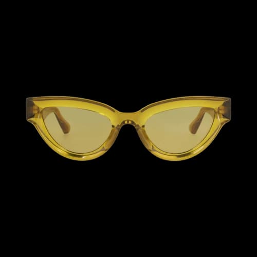 Bottega Veneta Cat Eye-Frame Injection Sunglasses Brown Brown Yellow (BV1249S-30014560-003)