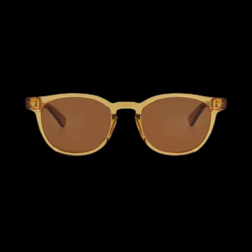 Bottega Veneta Round Sunglasses 'Yellow/Brown'