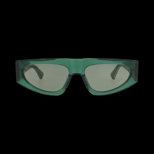Bottega Veneta Square-Frame Recycled Acetate Sunglasses Green Crystal Green (BV1277S-30015207-003)