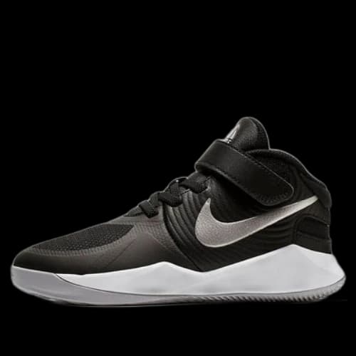 (PS) Nike Team Hustle D 9 FlyEase 'Black Silver'