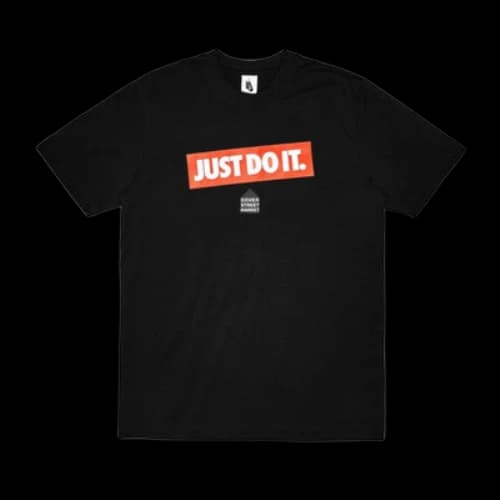 Nike Just Do It. x Dover Street Market T-Shirt 'Black Red'