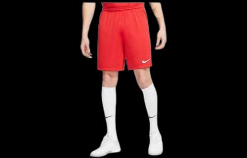 Nike Soccer Bottoms Men's Red Moderate Straight Fit Pants
