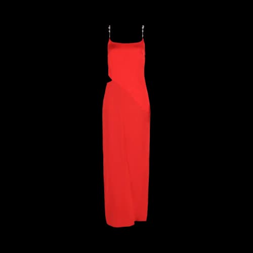 Givenchy Embellished Cutout Gown 'Vermilion'