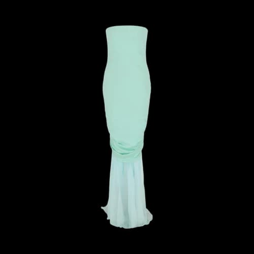 Givenchy Bow Mermaid Gown 'Green Mint'