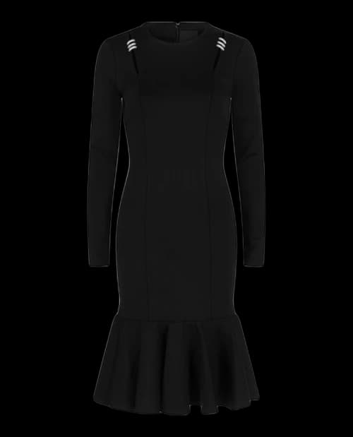 Givenchy Crystal Detailed Midi Dress Black