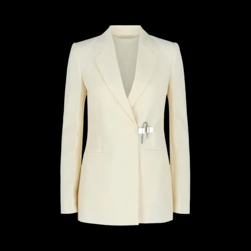 Givenchy Fitted U Lock Jacket 'Ivory'