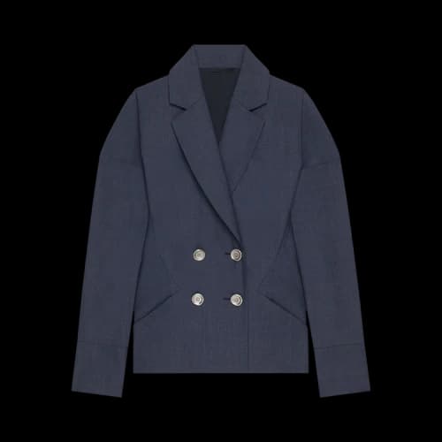 Givenchy Cuffed Jacket 'Denim Blue'