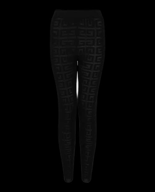 Givenchy 4G Jacquard Leggings Black