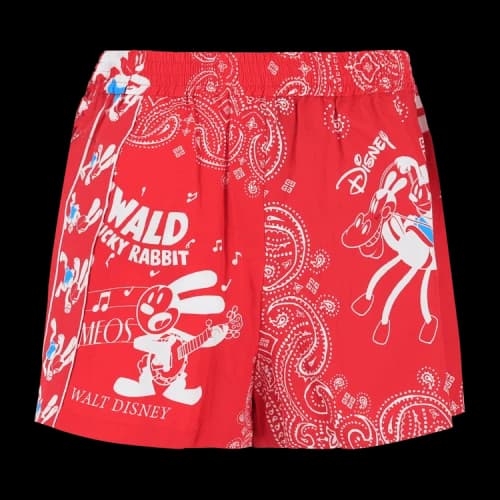 Givenchy x Disney Oswald Bandana Shorts 'Red/White'