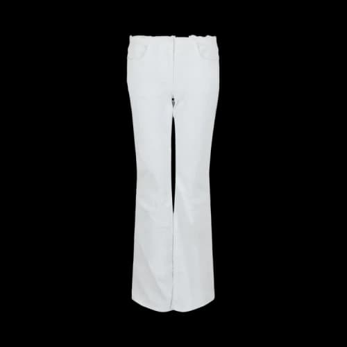 Givenchy Low-Rise Flared Jeans 'White'