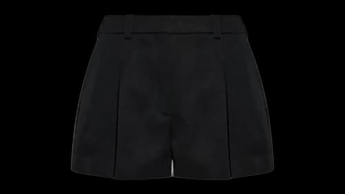 Givenchy Women's Pleated Shorts Black
