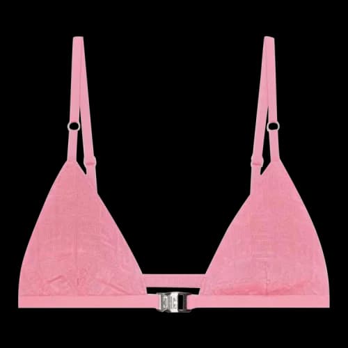 Givenchy 4G Monogram Triangle Bra 'Bright Pink'