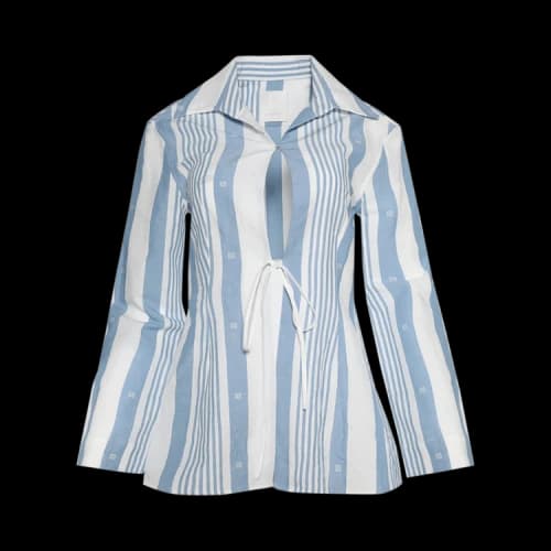 Givenchy Shirt With Knots 'Blue/Off White'