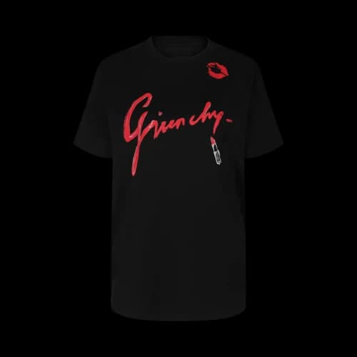 Givenchy Graphic Logo T-Shirt 'Black'