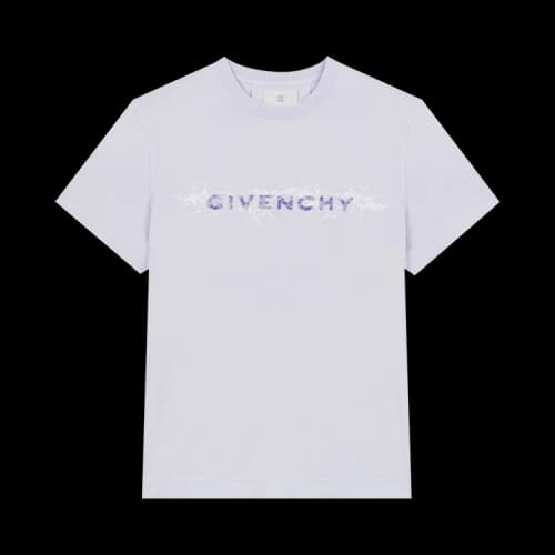 Givenchy Short-Sleeve Classic Fit T-Shirt 'Lilac'