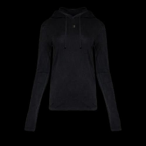Givenchy Fitted Hoodie 'Faded Black'
