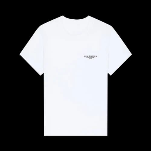Givenchy Logo Printed Crewneck T-Shirt 'White'