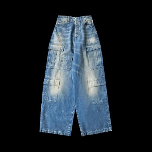 Ambush Denim Cargo Pants 'Blue'