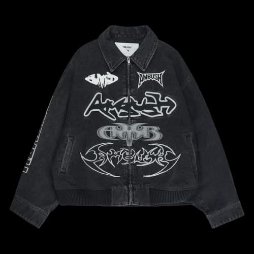 Ambush Patch Denim Bomber Jacket 'Black'