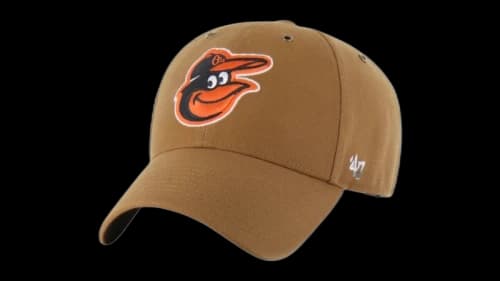 47 Brand x Carhartt MLB Baltimore Orioles MVP Cap Brown