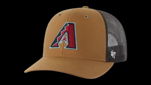 47 Brand x Carhartt MLB Arizona Diamondbacks Trucker Cap Brown