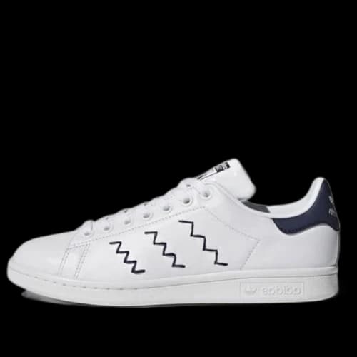 adidas originals Stan Smith 'White Navy Stitch' (Women's)