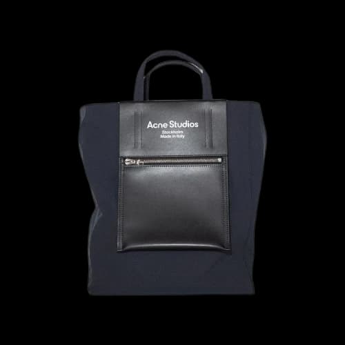 Acne Studios Papery Nylon Tote Bag 'Black'