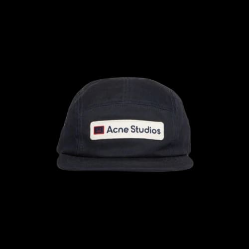 Acne Studios Twill Logo Patch Cap 'Dark Navy'