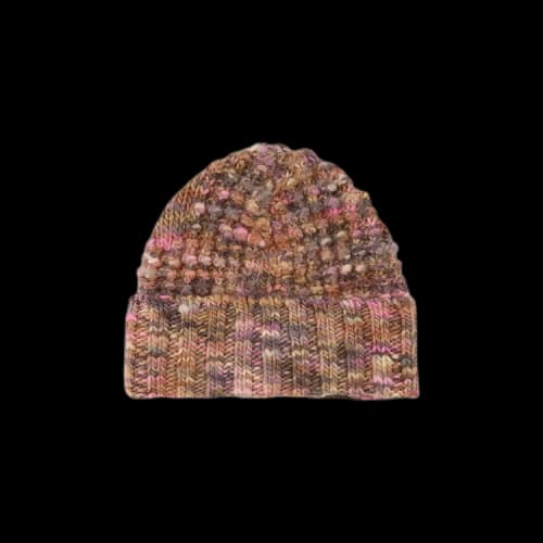 Acne Studios Space Dye Stitch Beanie 'Pink'