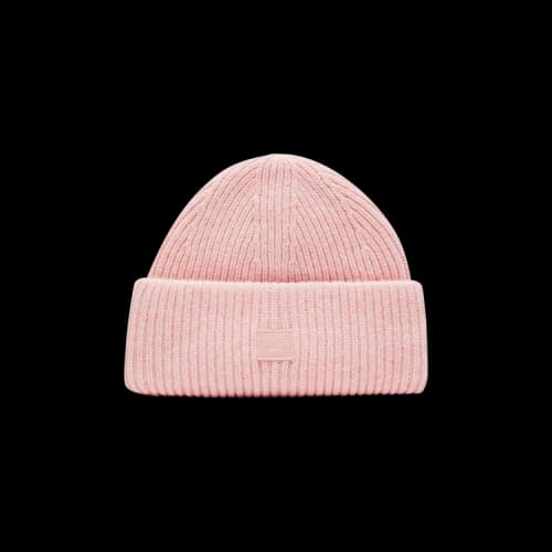 Acne Studios Small Face Logo Beanie 'Pink'