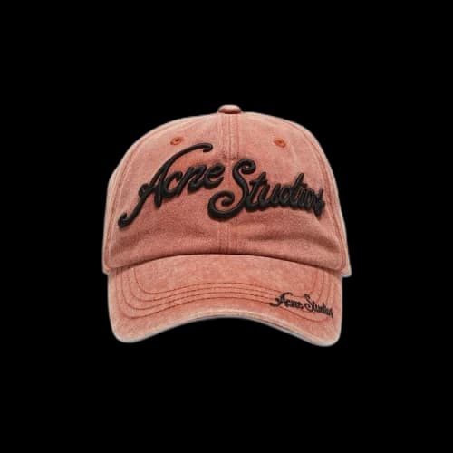 Acne Studios Logo Cap 'Brick Red'