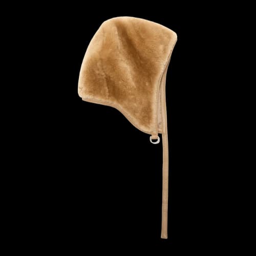 Acne Studios Shearling Cap 'Ginger Brown'