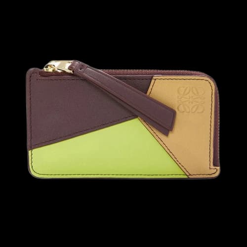 Loewe Puzzle Coin Cardholder 'Angora/Dusty Beige/Gold'