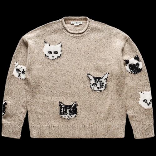 Acne Studios Jacquard Jumper 'Beige'